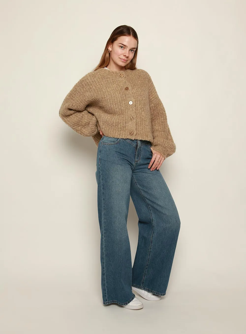 Adele Cardigan-LATTE