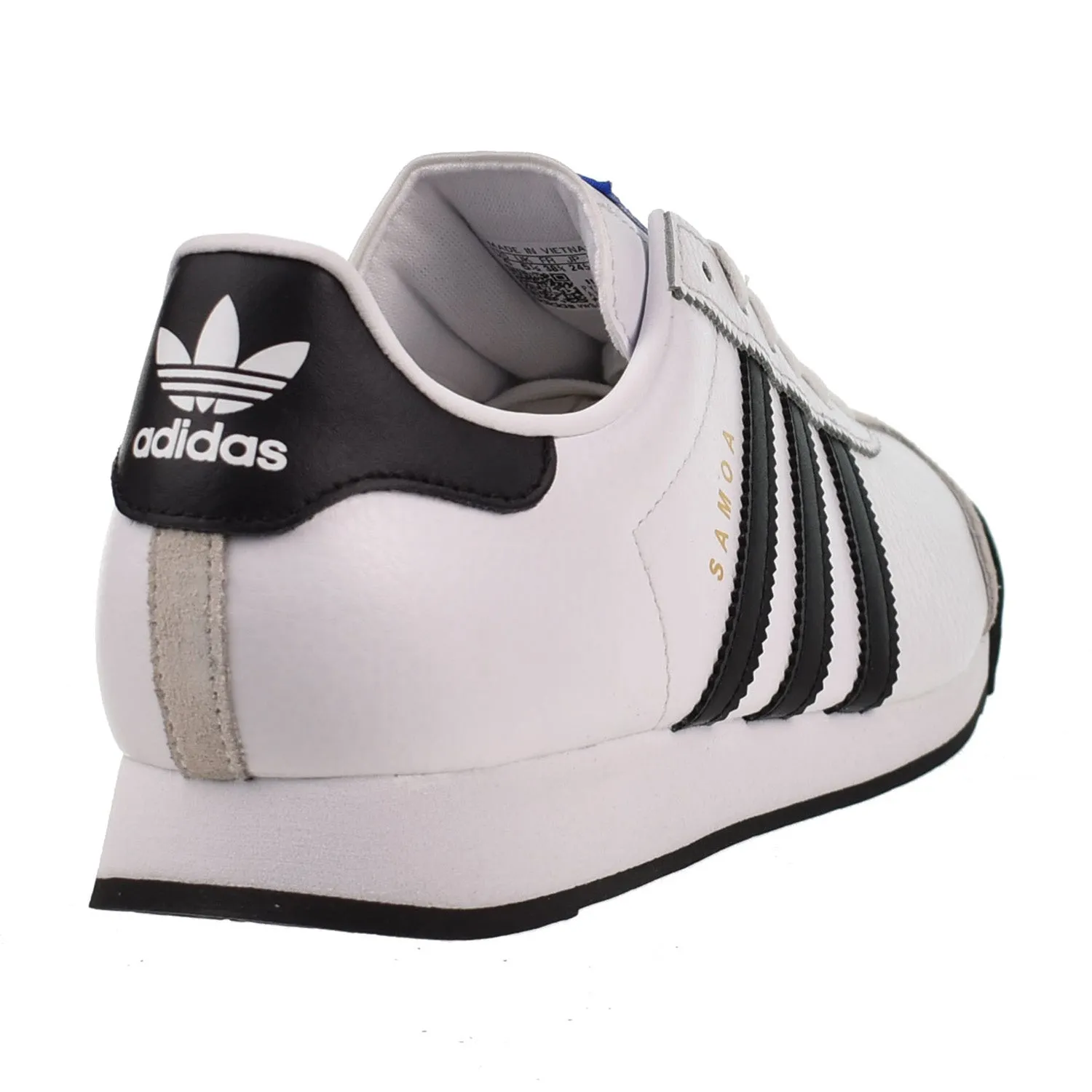 Adidas Samoa J Big Kids' Shoes Cloud White-Core Black