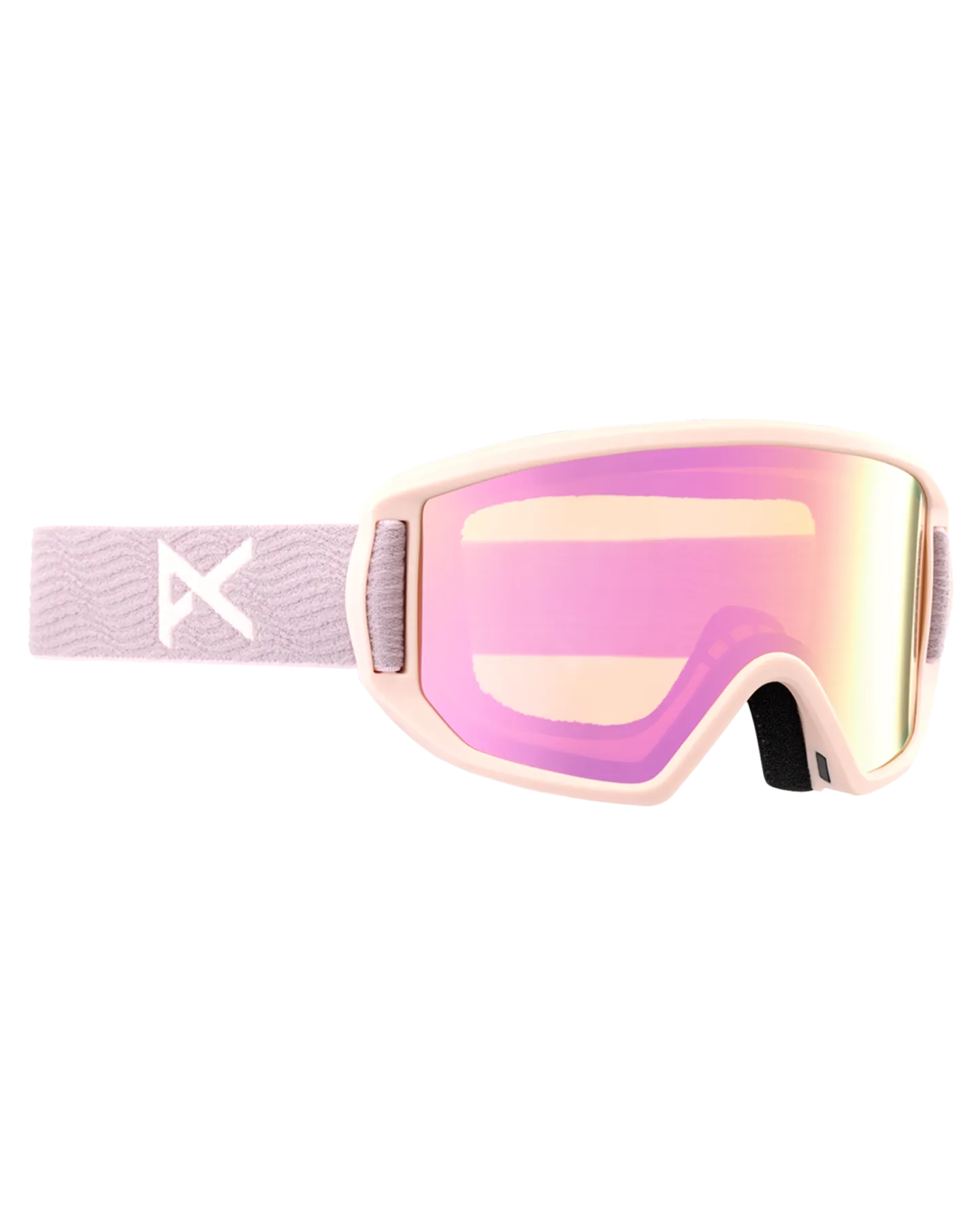 Anon Relapse Jr. Low Bridge Fit Snow Goggles + MFI - Elderberry / Pink Amber