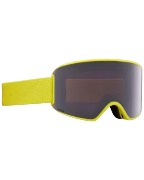 Anon WM3 Low Bridge Fit Snow Goggles - Lemon / Perceive Sunny Onyx - 2022