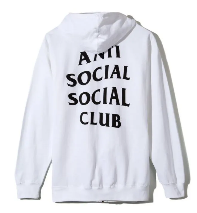 ANTI SOCIAL SOCIAL CLUB  |Unisex Street Style Long Sleeves Plain Cotton Oversized