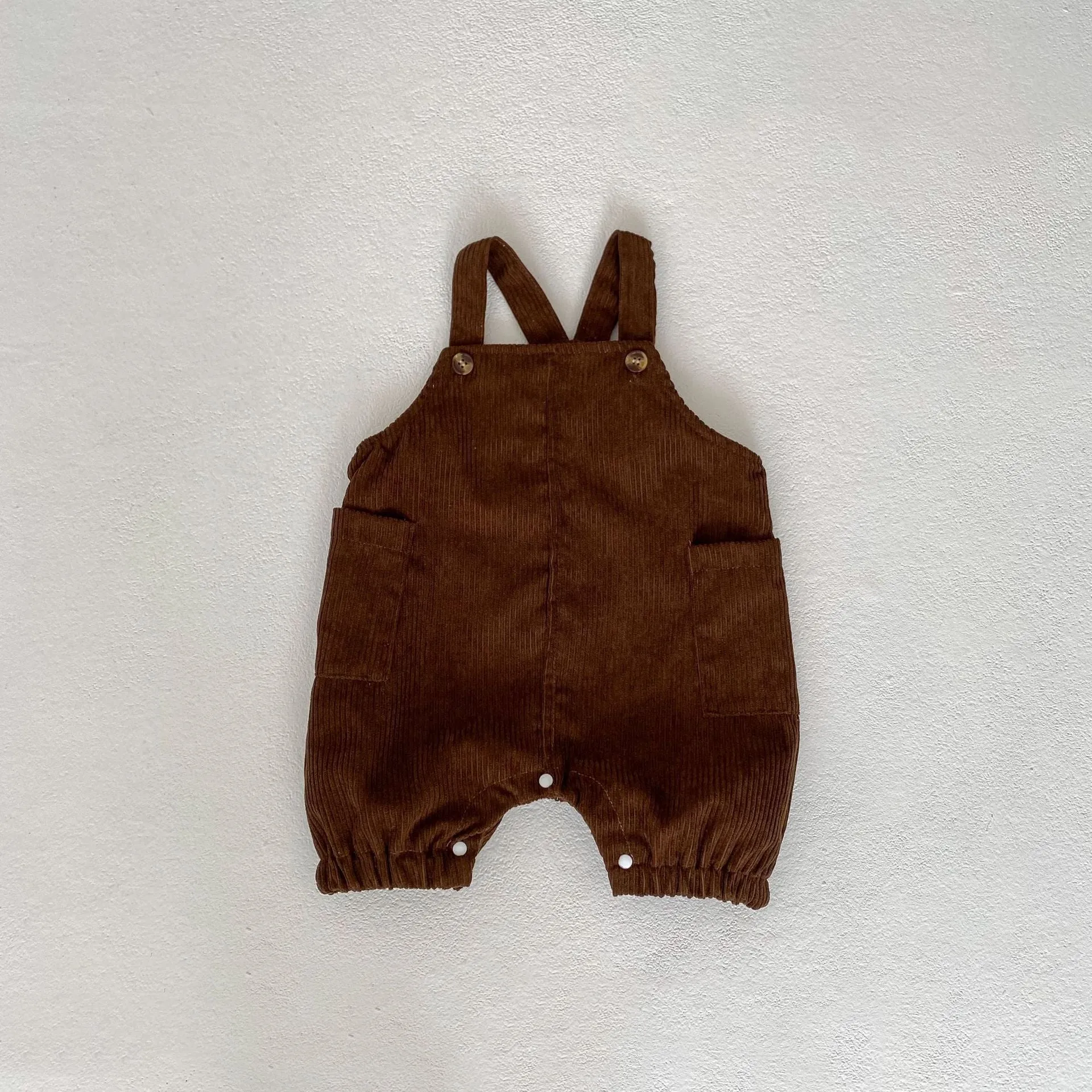 Baby Girls Boys Solid Color Jumpsuits Wholesale 24011158