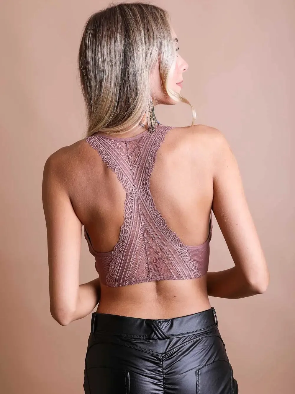 Beauty in the Details Lace Racerback Bralette