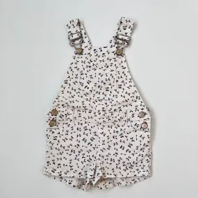 Bonpoint Cherry Print Shorts Overalls: 3 Years