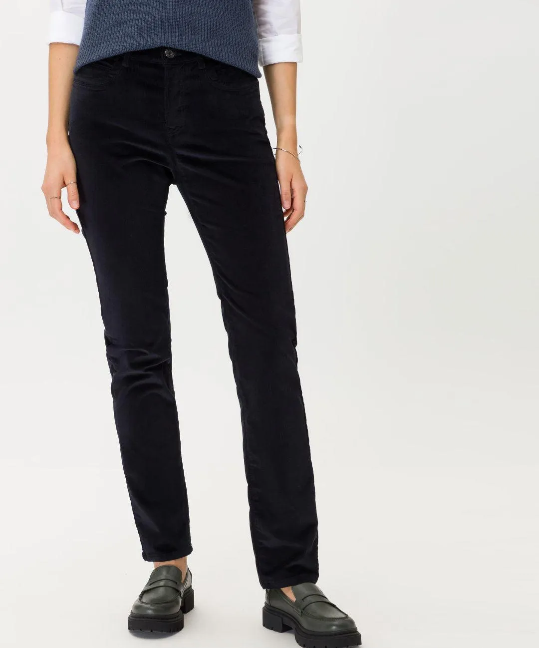 BRAX - Shakira - Pantalon de velours cordé Cozy Corduroy