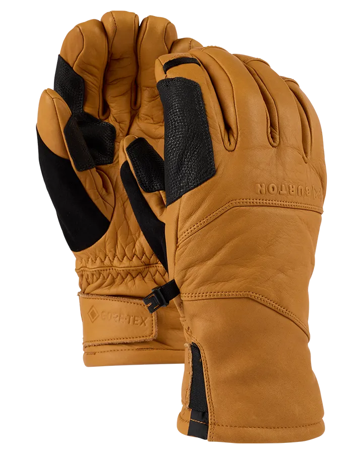 Burton [ak] Clutch Gore-Tex Leather Gloves - Honey - 2023