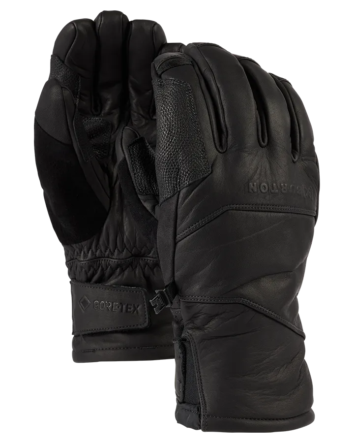 Burton [ak] Clutch Gore-Tex Leather Gloves - True Black - 2023