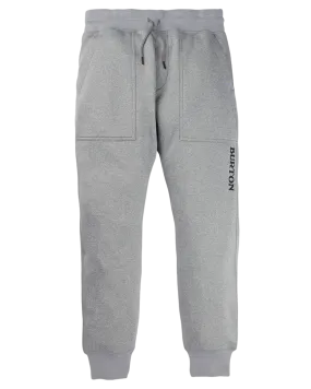 Burton Men's Oak Fleece Pants - Gray Heather