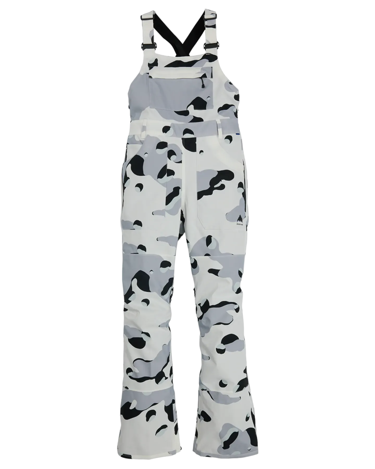 Burton Women's Avalon Stretch 2L Bib Snow Pants - Stout White Cookie Camo