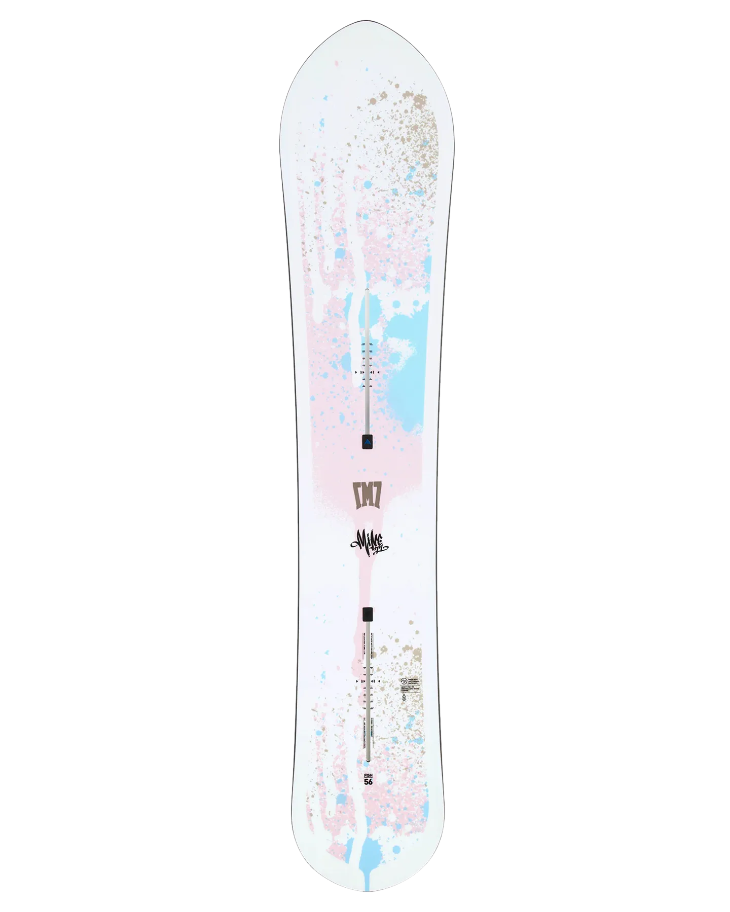 Burton X Mine77 Fish Snowboard - 2024