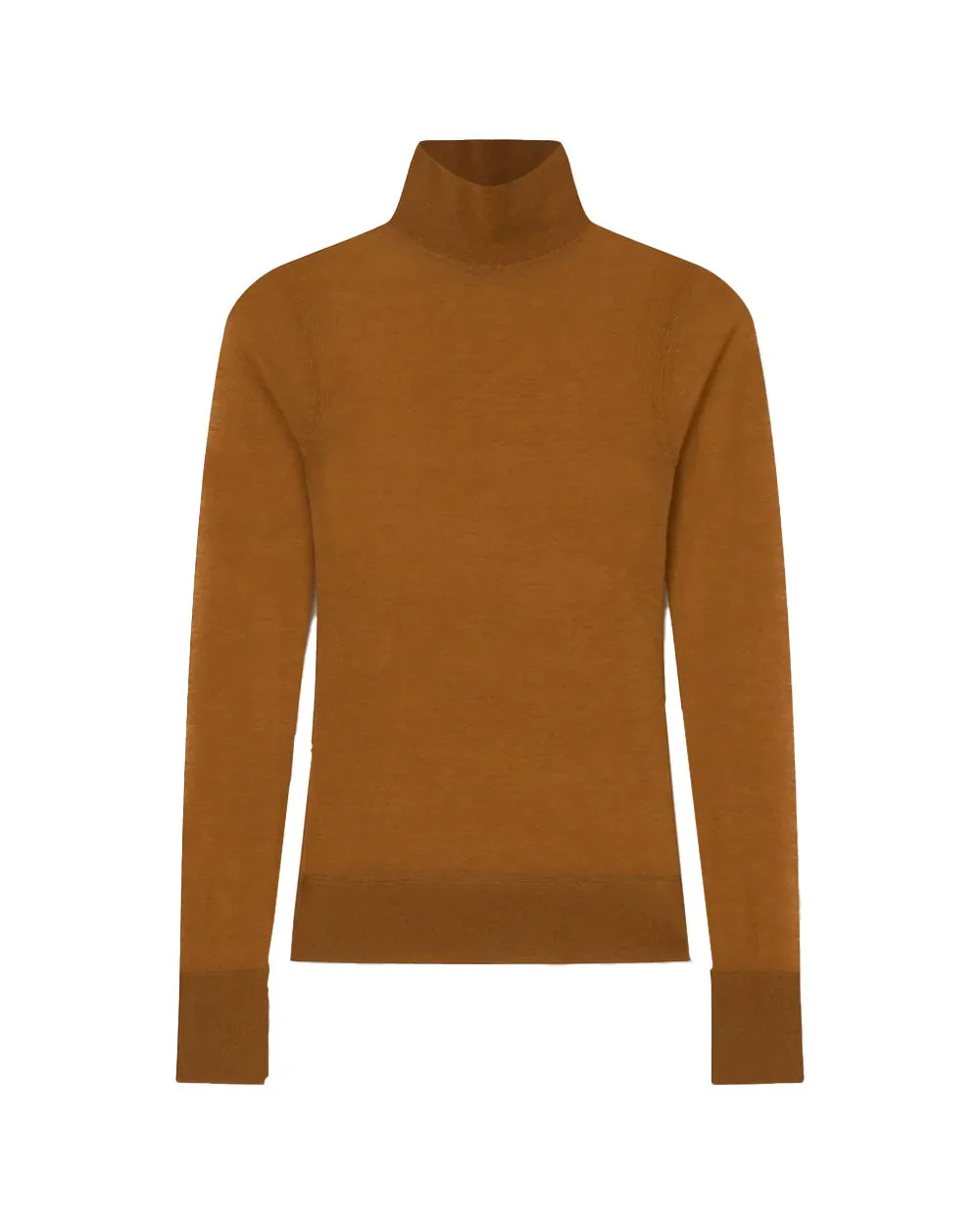 Camel Eriq Cashmere Turtleneck