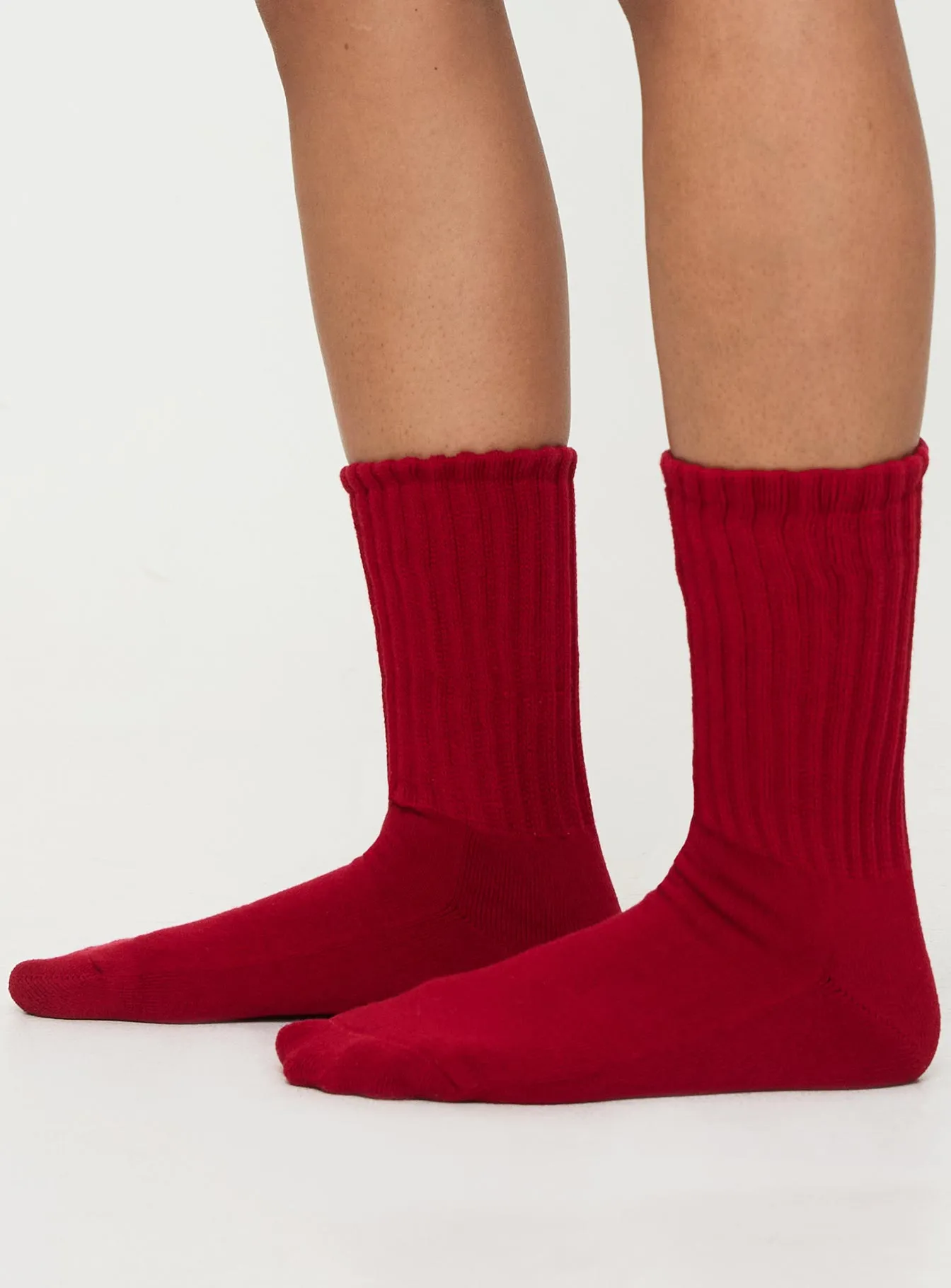 Carazon Socks Red