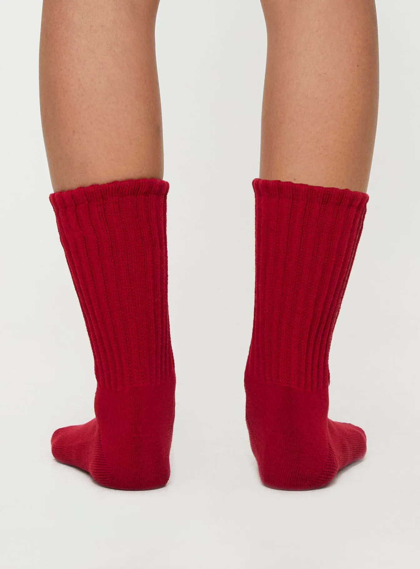 Carazon Socks Red