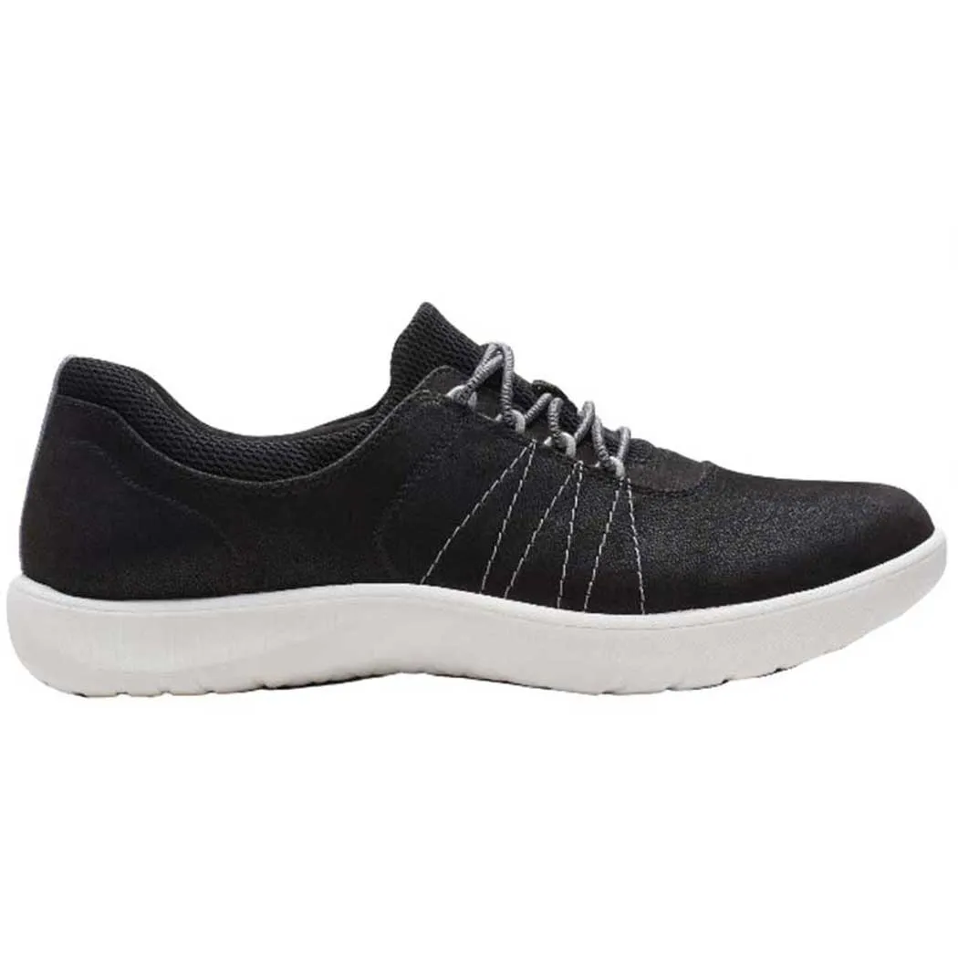 Clarks Adella Stroll Sneaker Black (Women's)