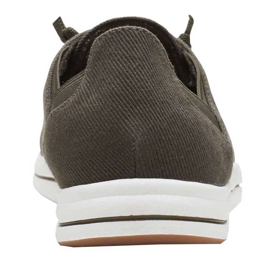 Clarks Breeze Ave Sneaker Dark Olive (Women's)