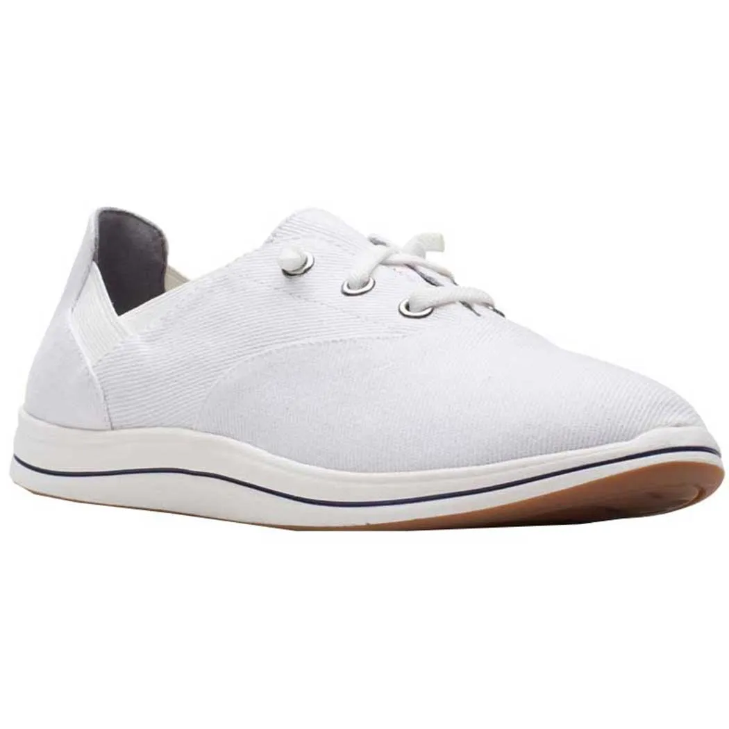 Clarks Breeze Ave Sneaker White (Women's)