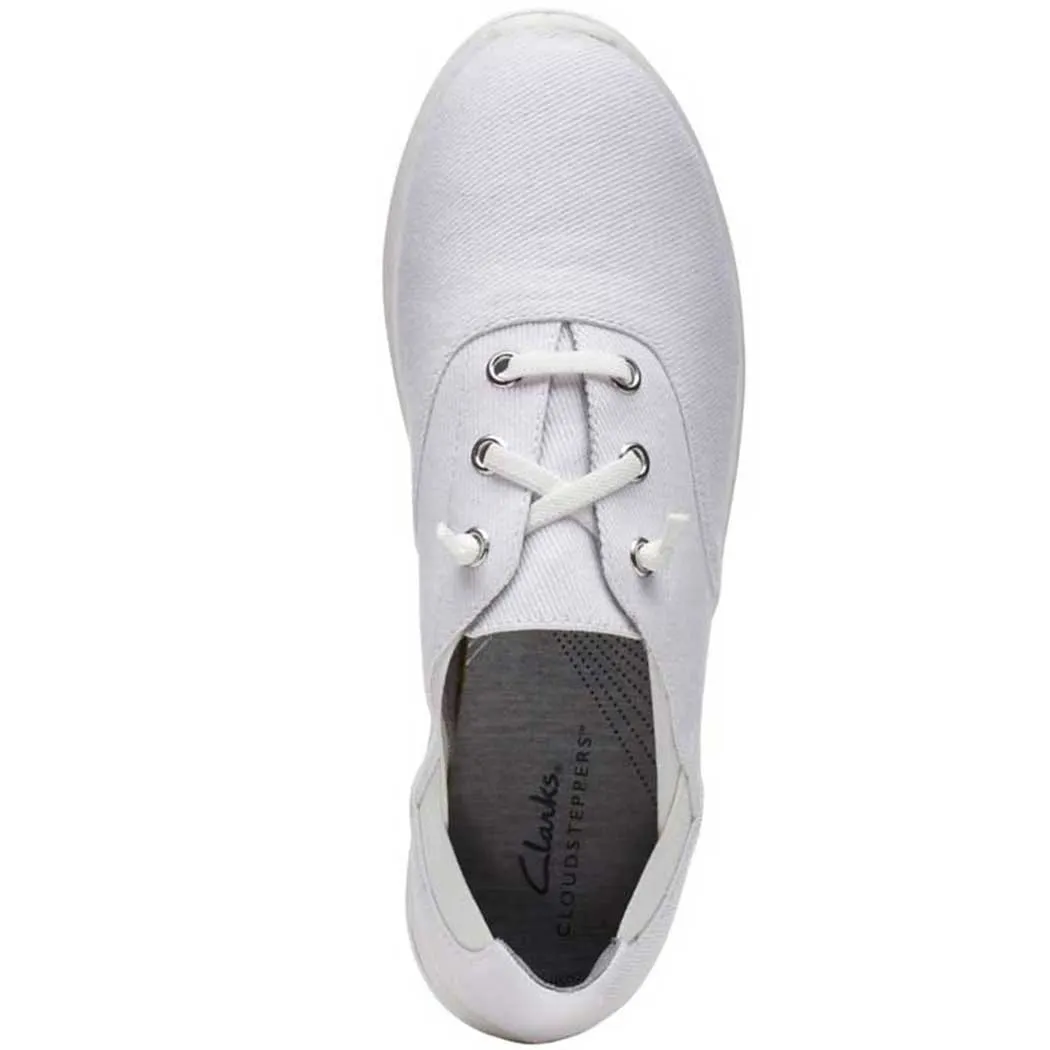 Clarks Breeze Ave Sneaker White (Women's)