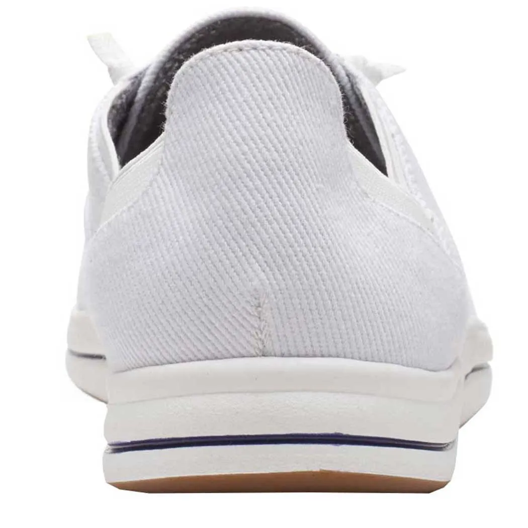 Clarks Breeze Ave Sneaker White (Women's)