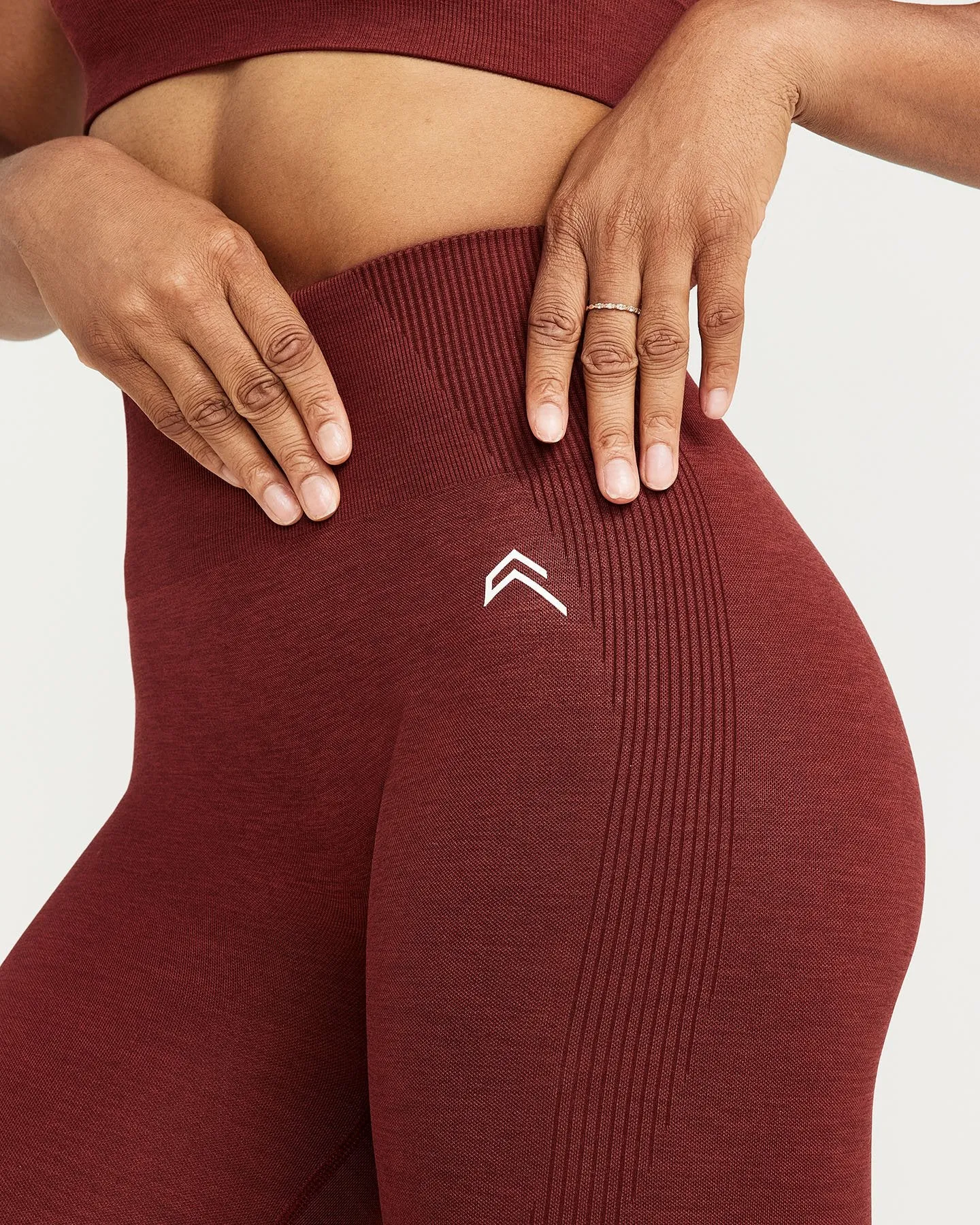 Classic Seamless Leggings | Rosewood Marl