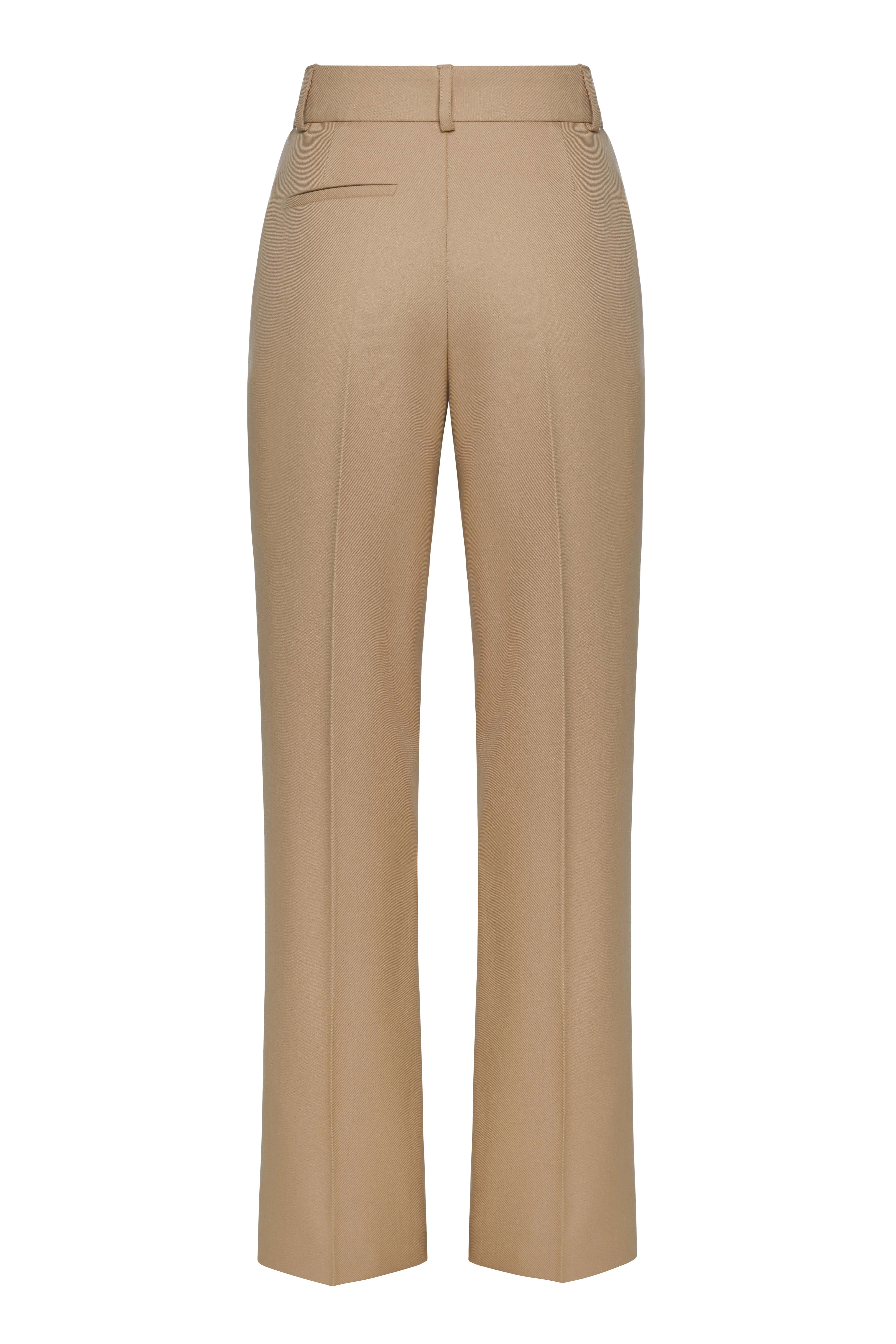 Classic straight leg trousers