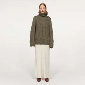 COURAGE TURTLENECK DARK GREEN