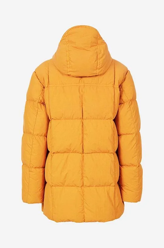 C.P. Company down jacket men's orange color