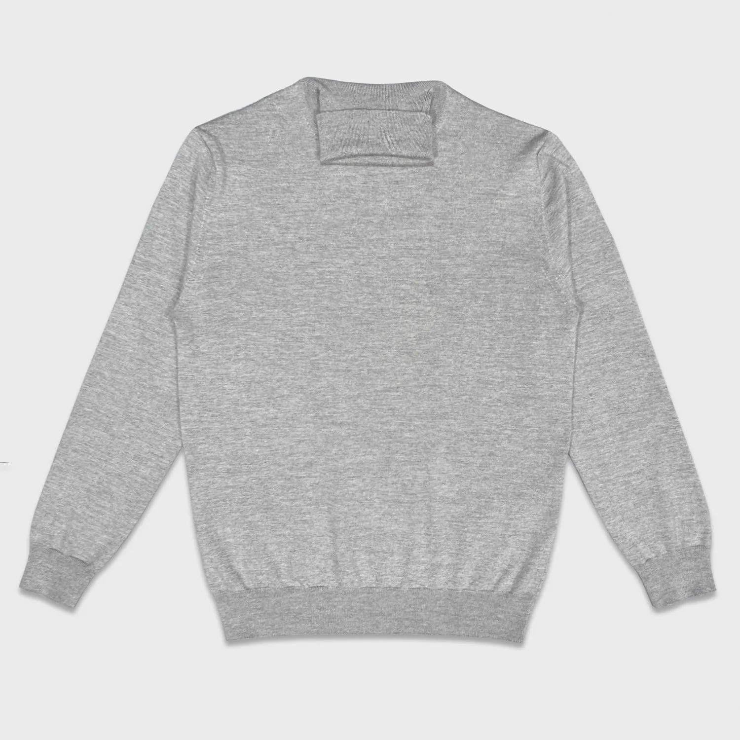 Cruciani Turtleneck Wool Classic Jumper Smoke Grey