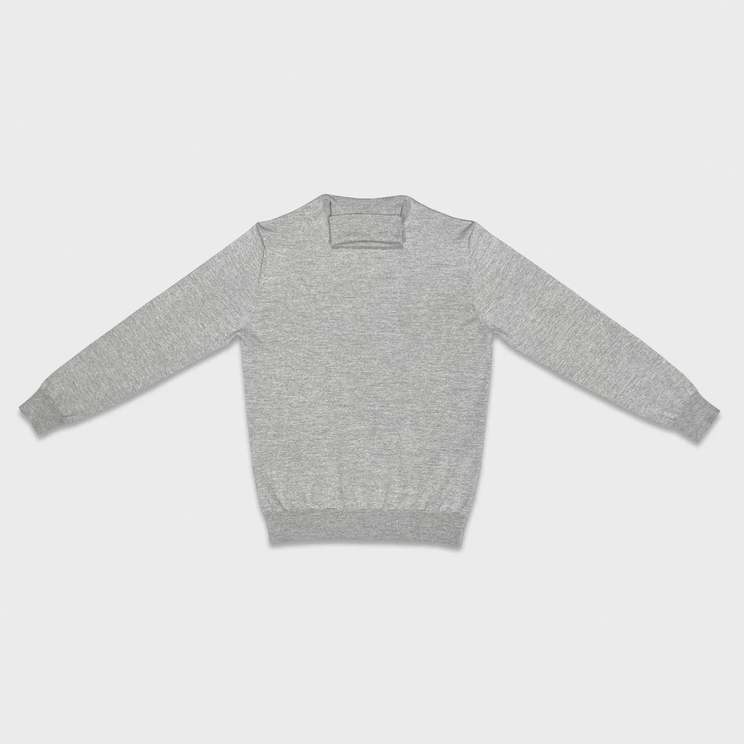 Cruciani Turtleneck Wool Classic Jumper Smoke Grey