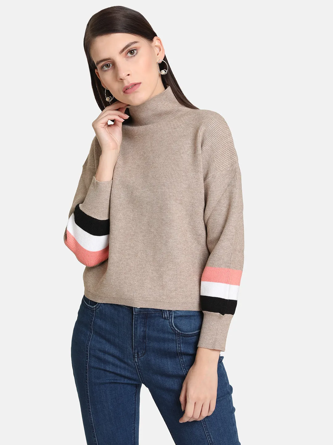 Cuff Detail Pullover