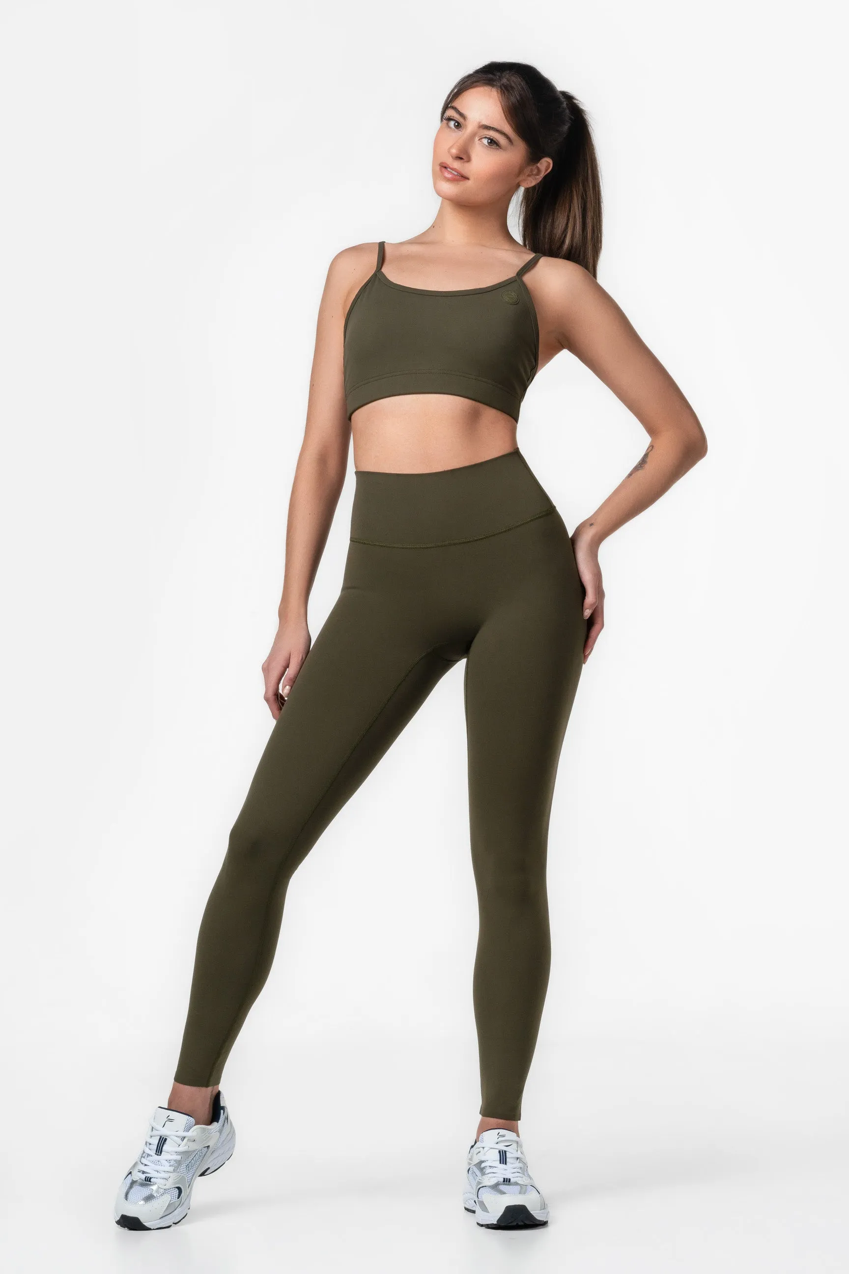 Dark Green Softy Leggings