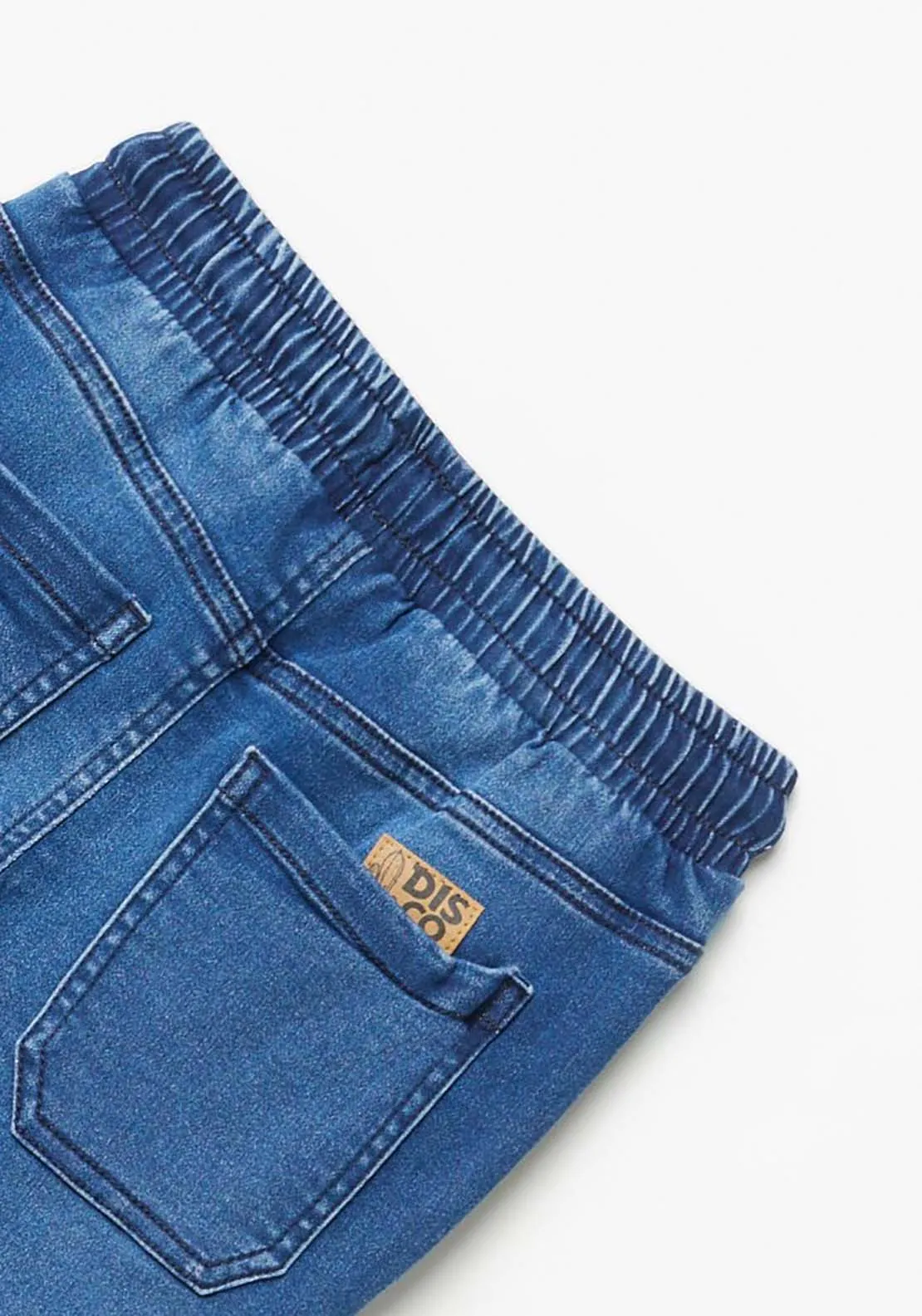 Denim Jogger Trousers - Blue