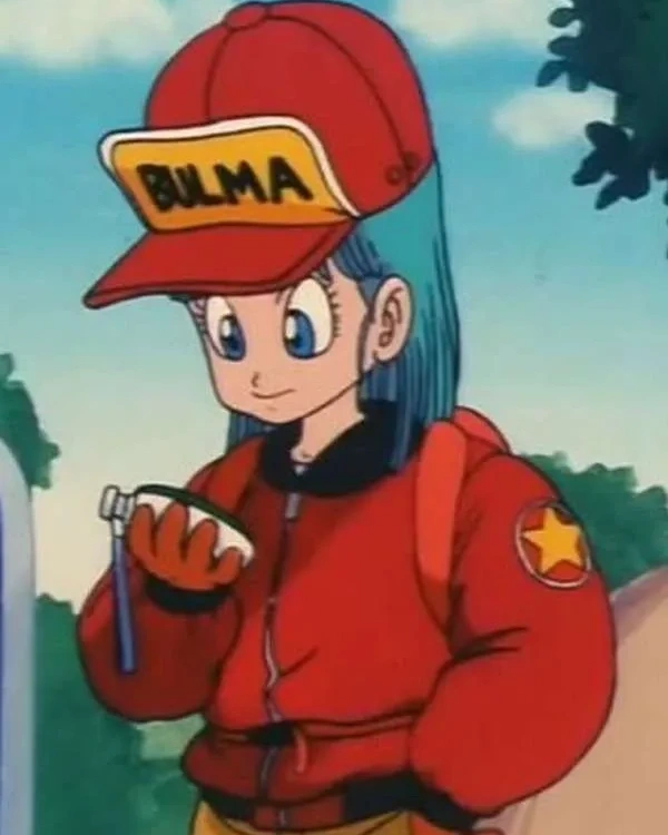 Dragon Ball Bulma Red Bomber Jacket - William Jacket