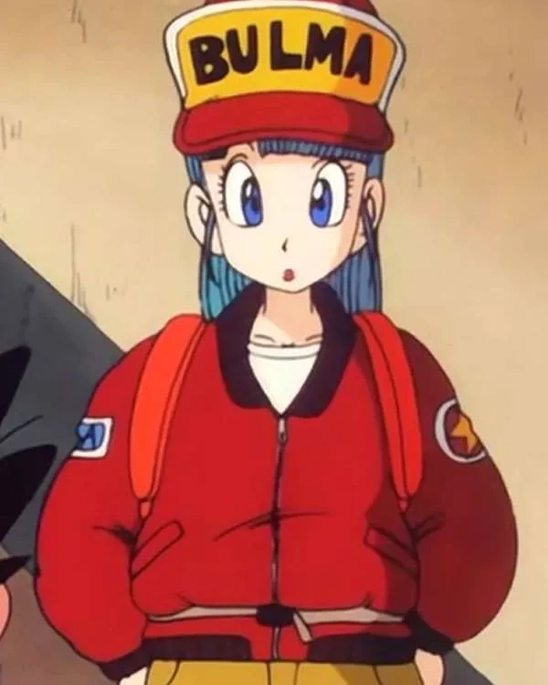 Dragon Ball Bulma Red Bomber Jacket - William Jacket