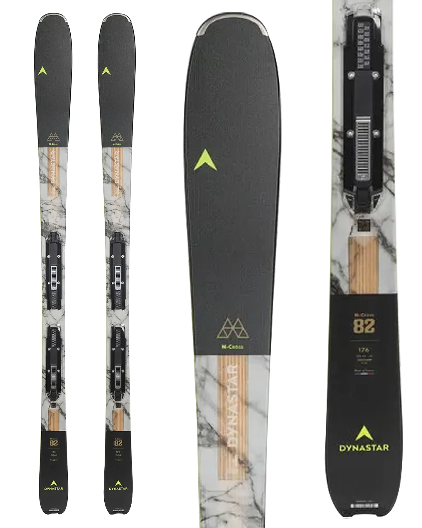 Dynastar All Mountain M Cross 82 Snow Skis w/NX12 Konect - 2025