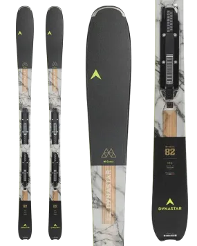 Dynastar All Mountain M Cross 82 Snow Skis w/NX12 Konect - 2025