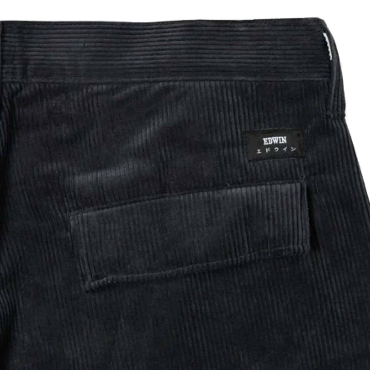 EDWIN ED-45 Combat Cargo Corduroy Pants - Ebony