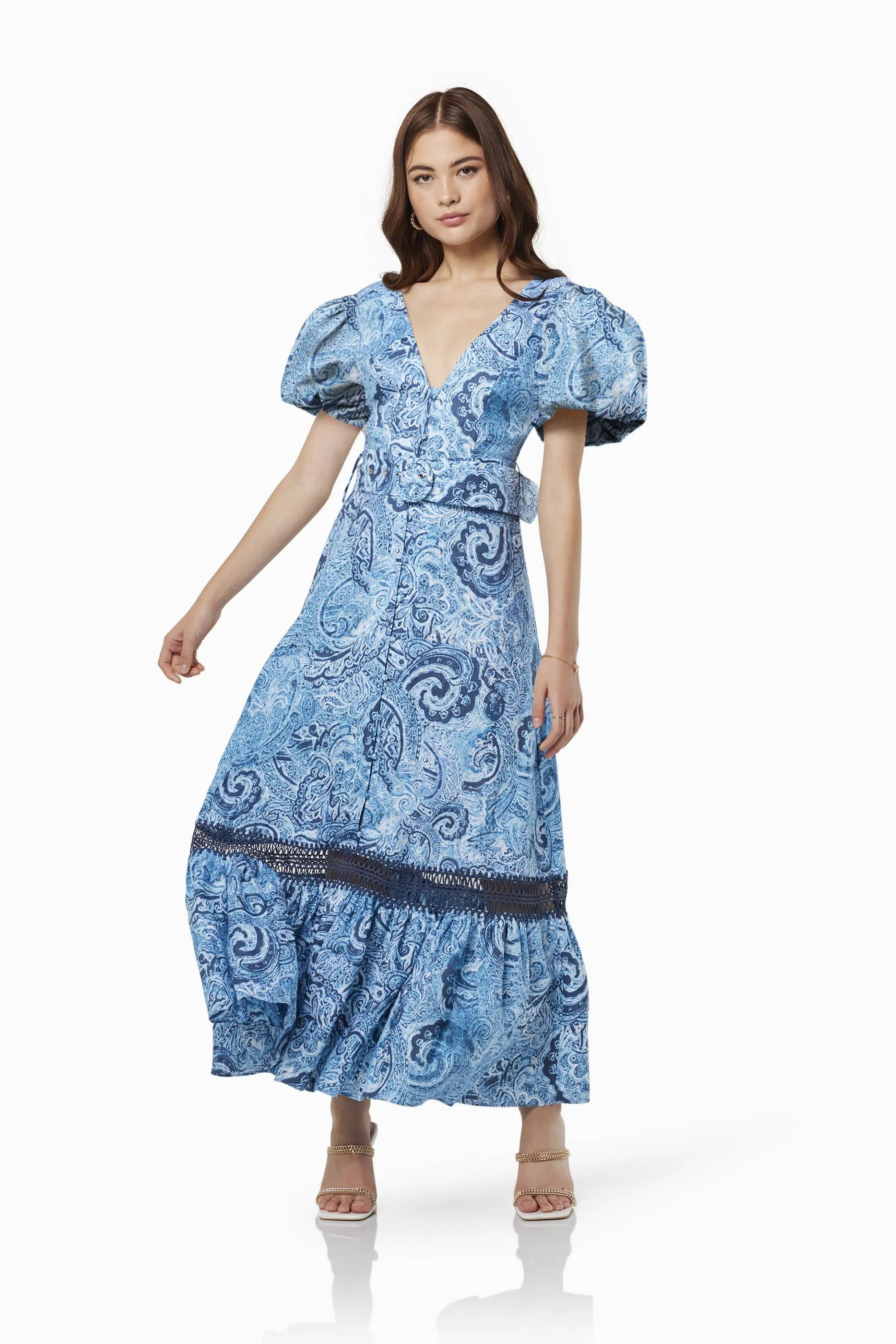 Elliatt Collective Nixi Dress - Blue