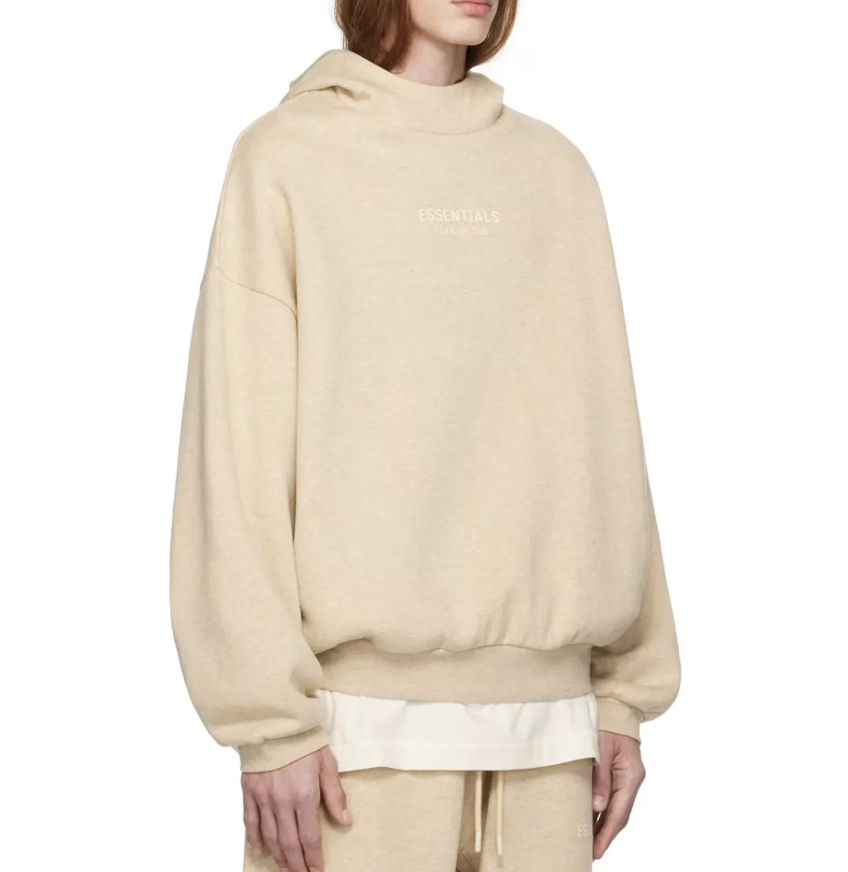 FEAR OF GOD  |Unisex Street Style Long Sleeves Plain Cotton Oversized Logo