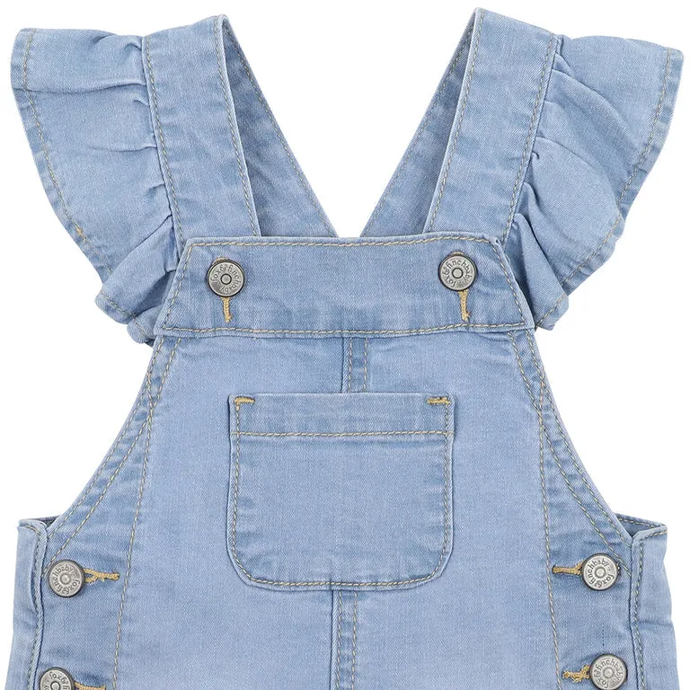 Fox & Finch Girls Denim Playsuit