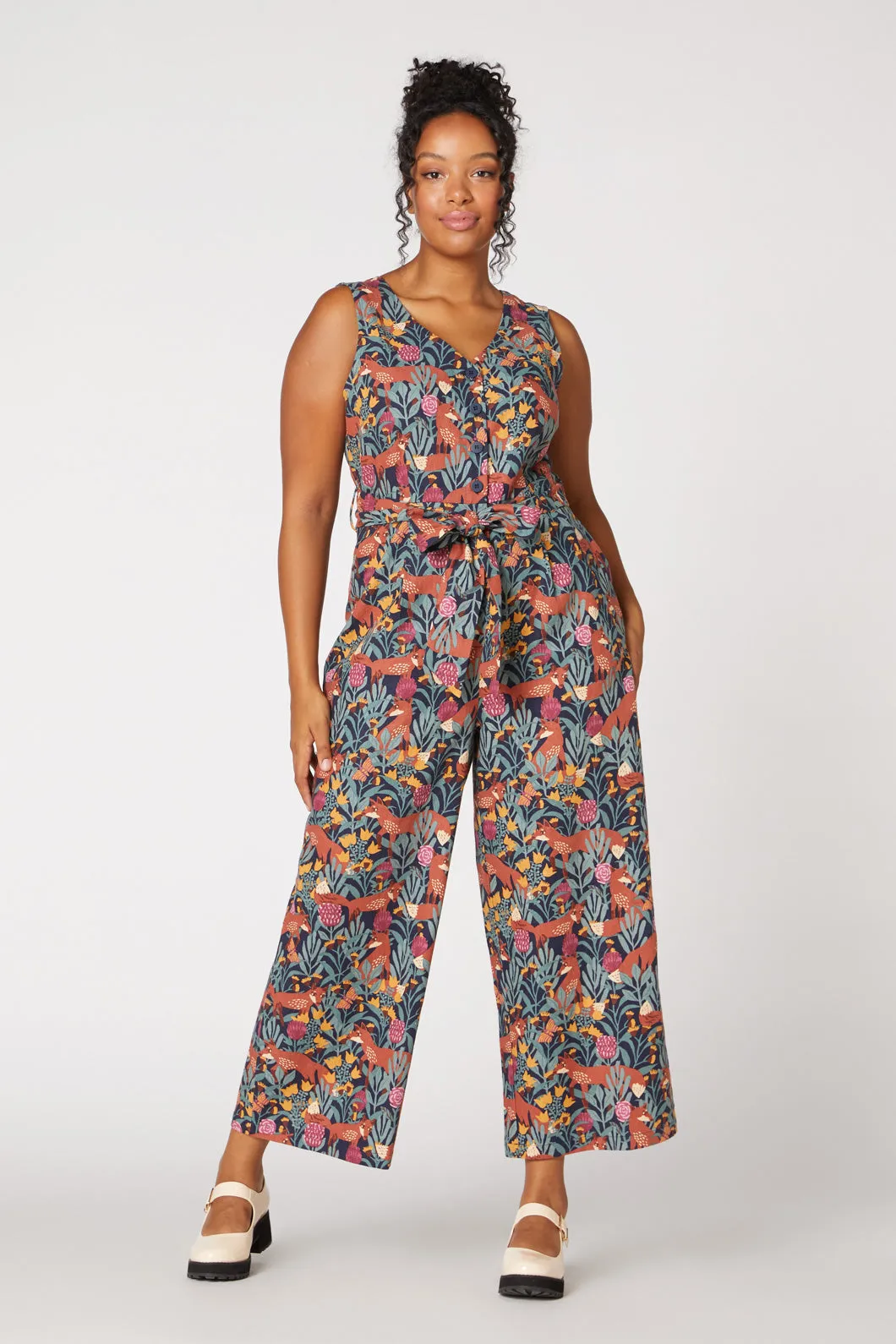 Foxy Garden Jumpsuit