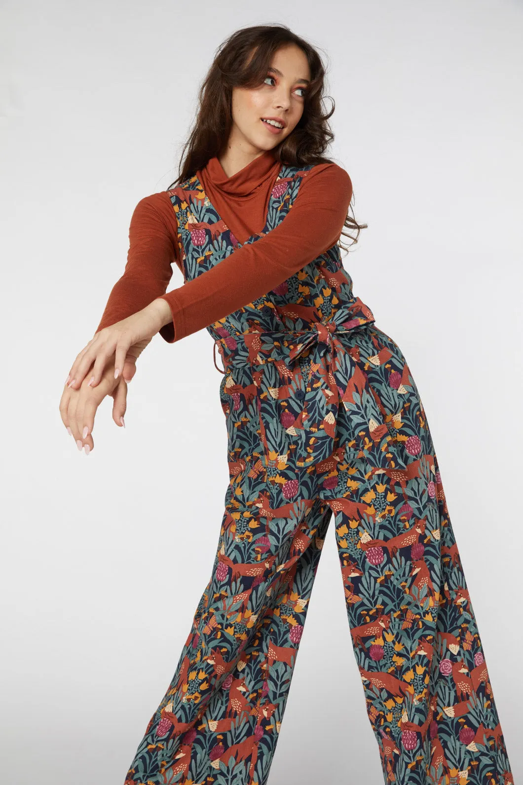 Foxy Garden Jumpsuit