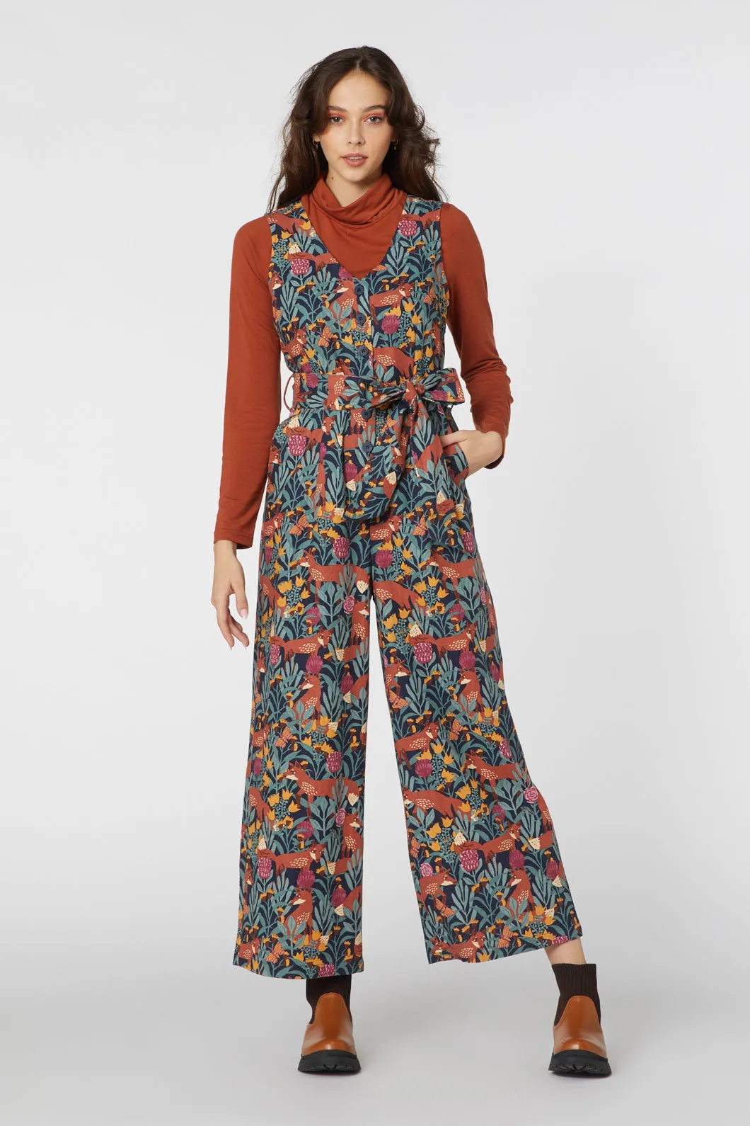 Foxy Garden Jumpsuit