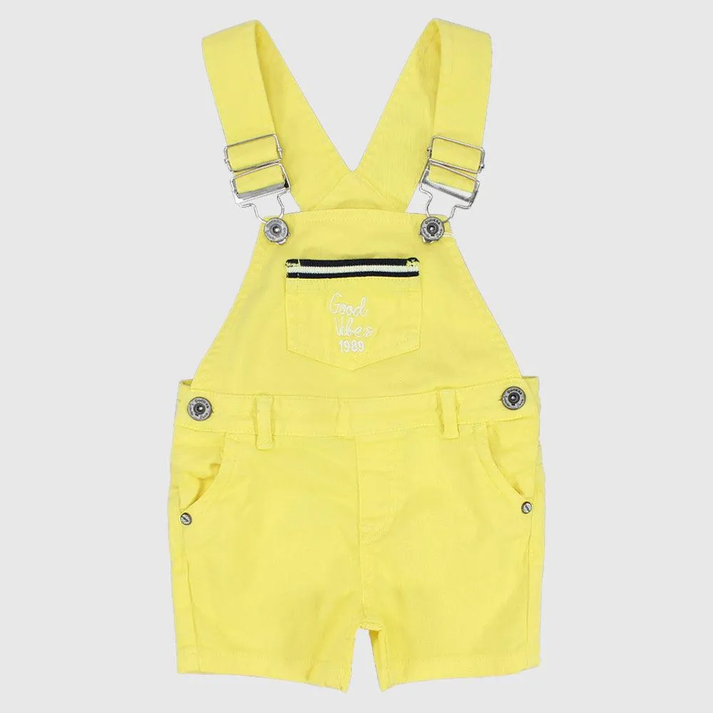 Gabardine Short Overall