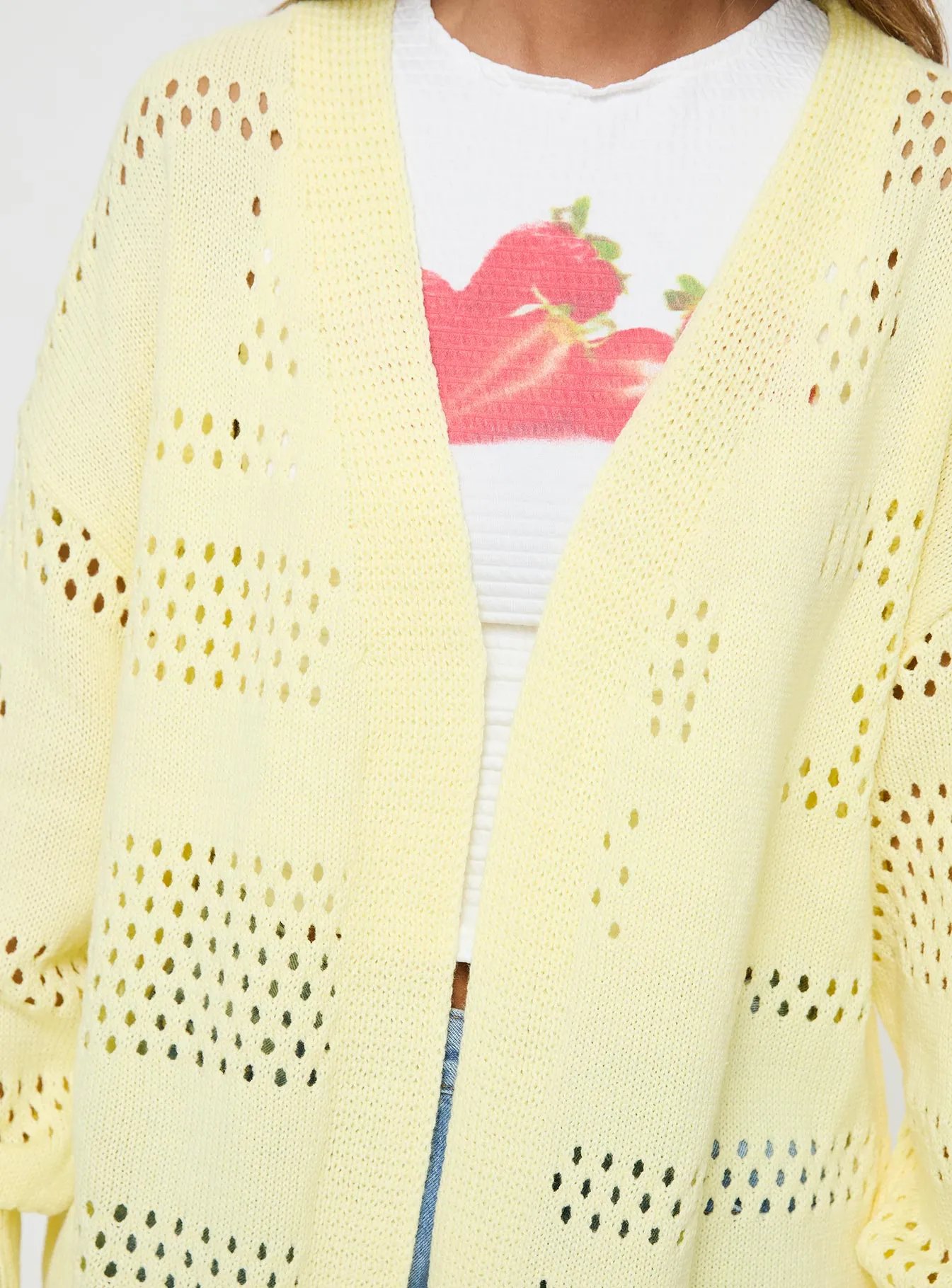 Gamani Cardigan Lemon