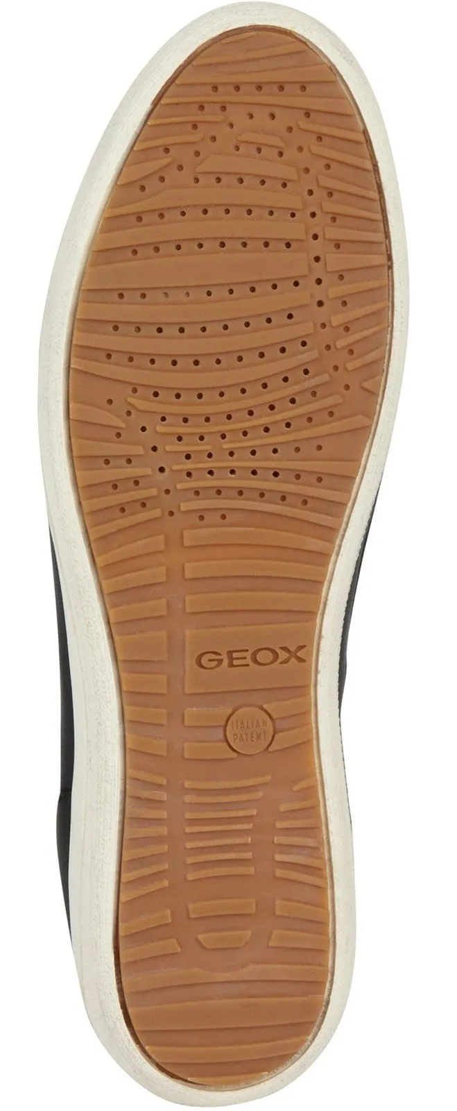 Geox D Myria A Womens Leather Lace Up Trainer