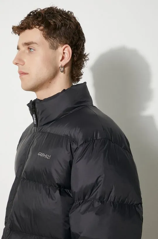 Gramicci down jacket Down Puffer Jacket men's black color