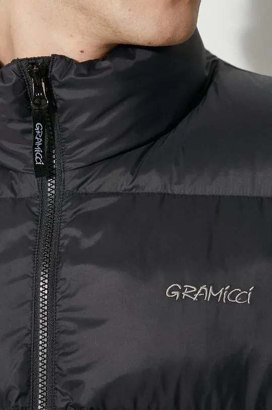 Gramicci down jacket Down Puffer Jacket men's black color