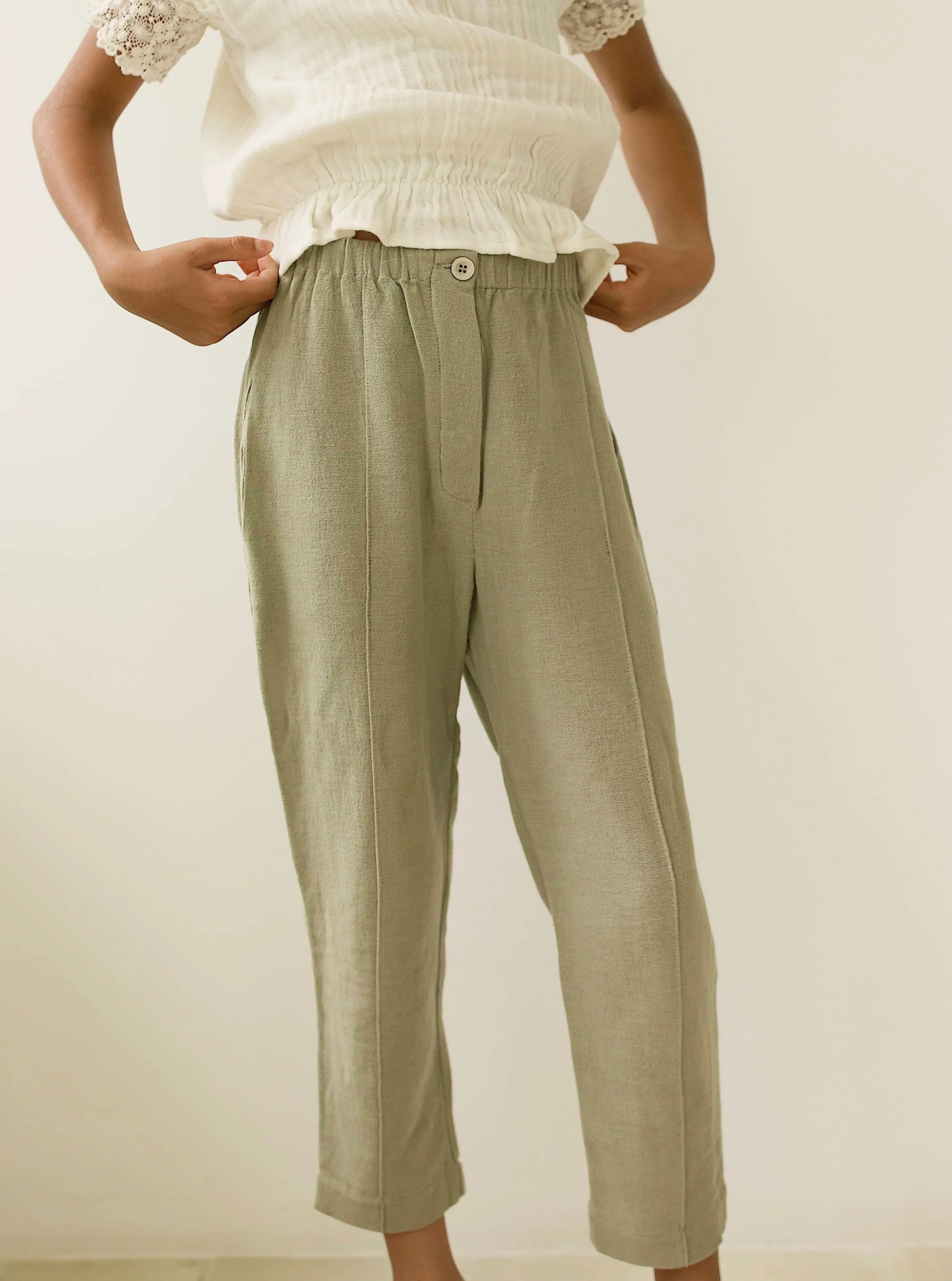 HASSAN TROUSERS | DRIED HERB