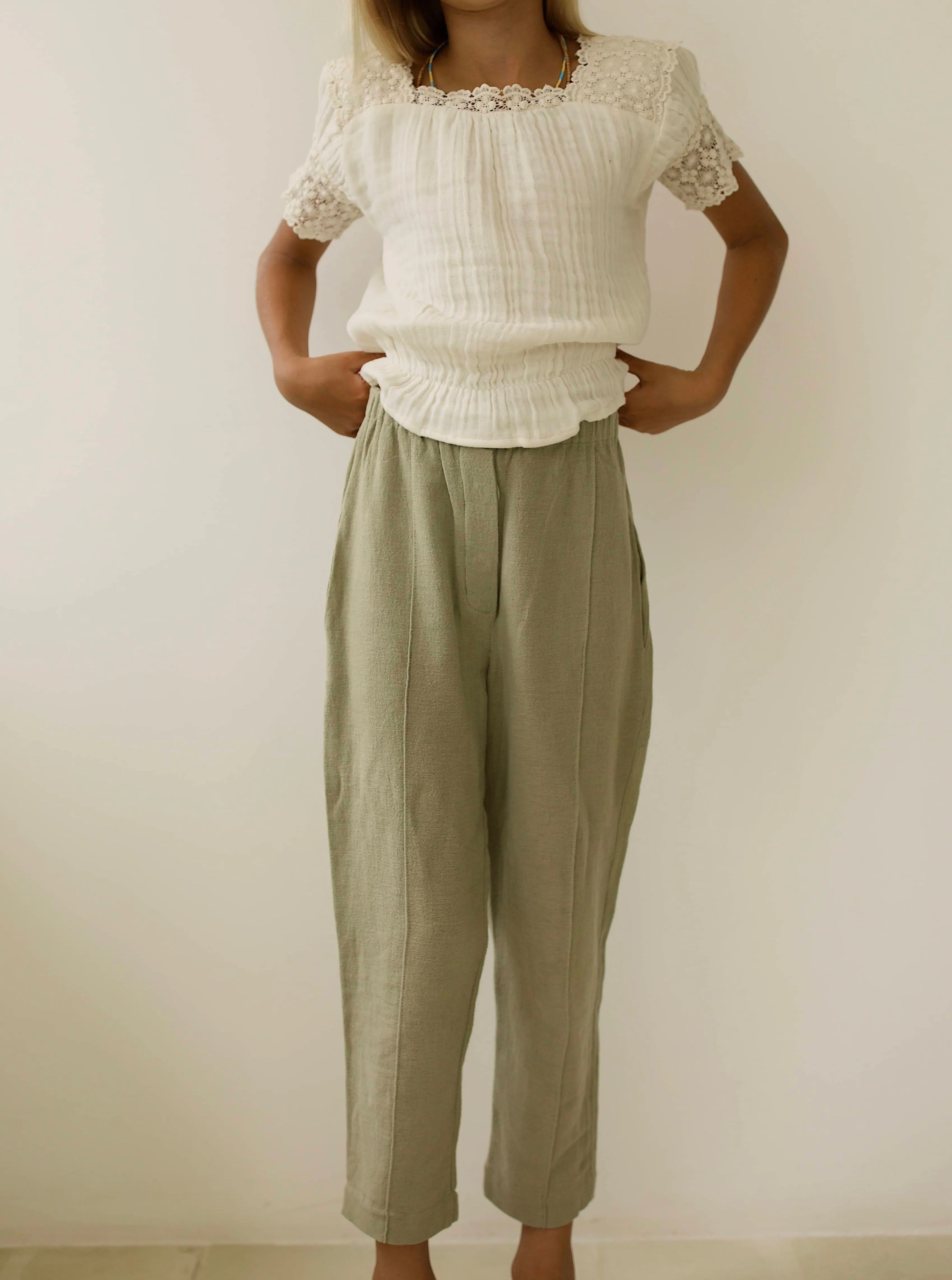 HASSAN TROUSERS | DRIED HERB