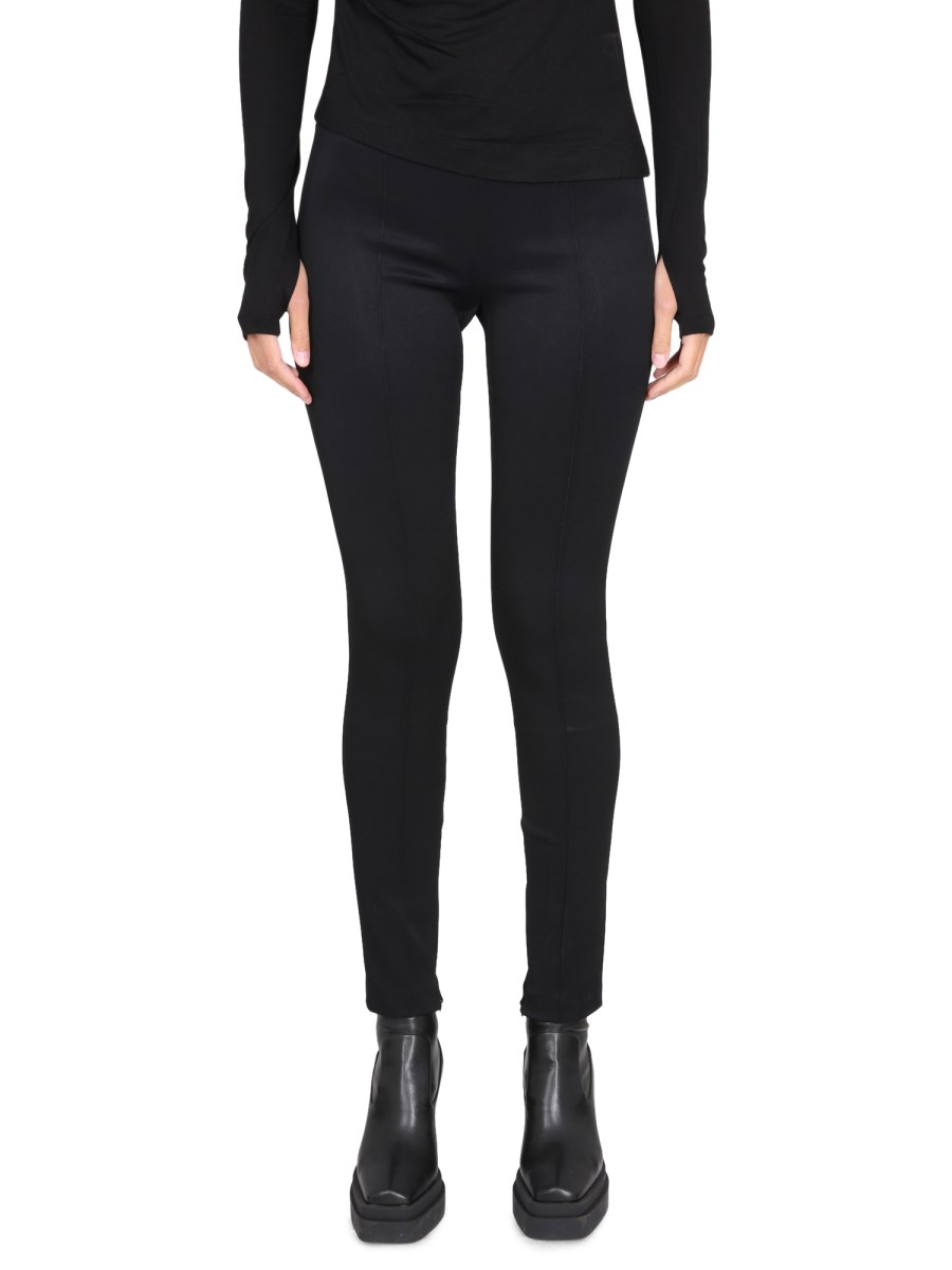 HELMUT LANG    VISCOSE BLEND LEGGINGS